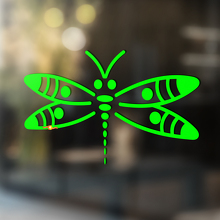 Dragonfly Silhouette Universal Vinyl Decal Sticker_3