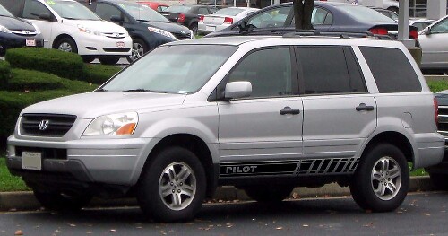 2X Multiple Color Graphics Symbol Car Racing Vinyl Decal Sticker for Honda Pilot