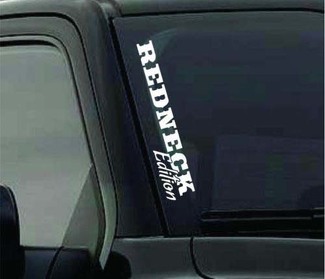 Redneck Edition Windshield Banner Vinyl Decal Sticker Decal Fits Ford F150 Jeep