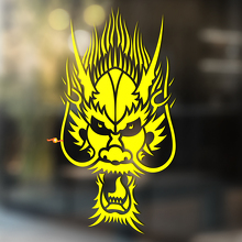 Dragon Head Asian Style Universal Vinyl Decal Sticker Universal Vinyl Decal Sticker_3