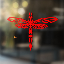Dragonfly Tribal Style Universal Vinyl Decal Sticker_2