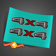 4x4 Off-Road Vinyl Decal for Musclecar F-150_2