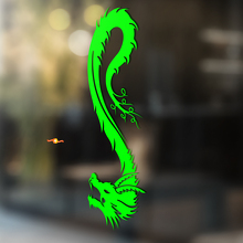 Writhing Chinese Dragon Universal Vinyl Decal Sticker_3