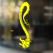 Writhing Chinese Dragon Universal Vinyl Decal Sticker_4
