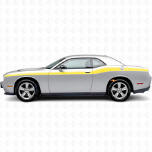 Accent Stripes Side Vinyl Decal Sticker for Dodge Challenger_5