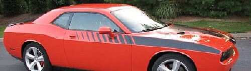 Strobe Accent Side Stripe Kit for Dodge Challenger