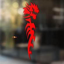 Tribal Dragon Minimalist Art Universal Vinyl Decal Sticker_2