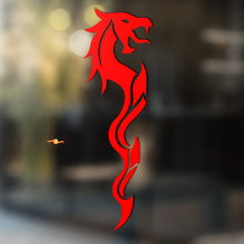 Dragon Tribal Minimal Style Universal Vinyl Decal Sticker_2