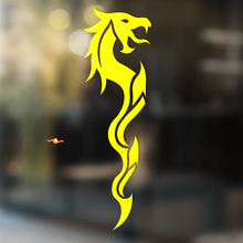 Dragon Tribal Minimal Style Universal Vinyl Decal Sticker_4