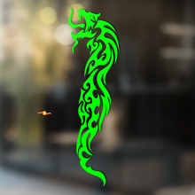 Fire Dragon Tribal Style Universal Vinyl Decal Sticker_3