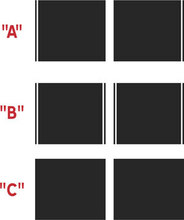 2019 & Up Dodge Challenger 18 piece Hellcat / Hellcat Redeye Style Rally Stripe Sticker Decal Kit 2