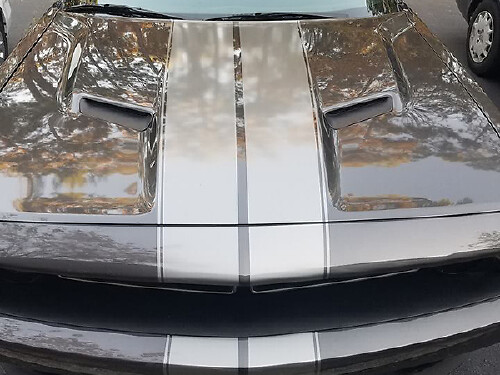 16-Piece Style Rally Stripe Sticker Decal Kit for Dodge Challenger 2015 & Up 1