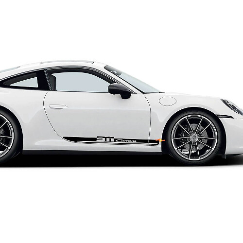 911 Carrera Side Stripes Vinyl Decal Kit for Porsche 911