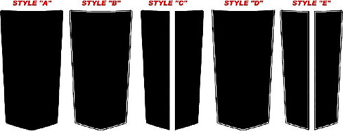 Center Hood Stripe Vinyl Decal for Chevrolet Camaro LS/LT/SS 2010+