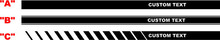 Rocker Panel Stripes Decals for Chevrolet Camaro 2