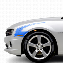 Hook-style Outline Stripes Side Vinyl Decal Sticker for Chevrolet Camaro 2010-2015_2