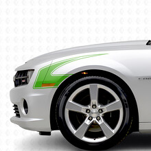 Hook-style Outline Stripes Side Vinyl Decal Sticker for Chevrolet Camaro 2010-2015_3