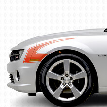 Hook-style Outline Stripes Side Vinyl Decal Sticker for Chevrolet Camaro 2010-2015_4