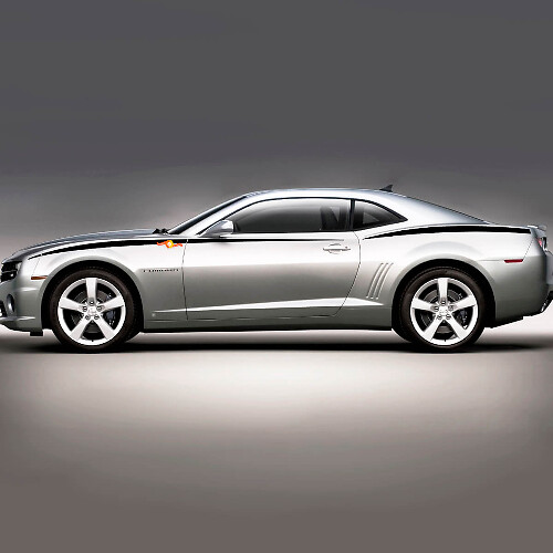 2010 - 2015 Chevrolet Camaro Upper Fender Accent Stripes Vinyl Decals Stickers 