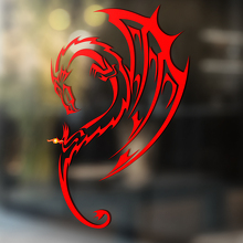 Fairytale Huge Wings Dragon Universal Vinyl Decal Sticker_2