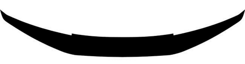 Blackout Rear Bumper Vinyl Decal Sticker for Chevrolet Camaro 2016-2024