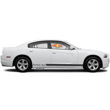 Rally Style Rocker Panel Stripe Kit 2 for Dodge Charger 2