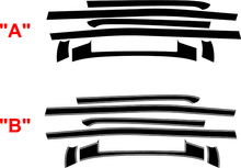 1971-1973 Charger Side Accent / Cowl Stripe Kit Vinyl Decals Stickers  2