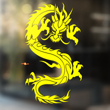 Sharp Claws Dragon Asian Style Universal Vinyl Decal Sticker_4