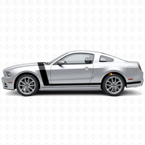Accent Outline Stripe Hood & Side Vinyl Decal Sticker for for Musclecar Musclecarmodel 2005-20