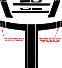 2013 Ford Mustang BOSS Hood & Stripe Kit Vinyl Decals Stickers  3