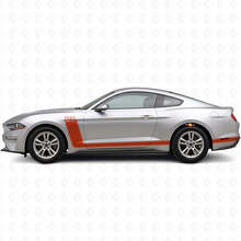 Custom 300 H.P. Side Outline Stripes Vinyl Decals Kit for Musclecar Musclecarmodel 2010-20_4