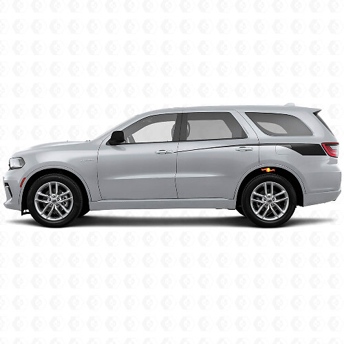 Tapering Rear Side Stripes Vinyl Decal Kit for Dodge Durango 2011+