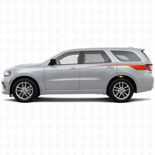 Tapering Rear Side Stripes Vinyl Decal Kit for Dodge Durango 2011+_4