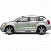 Strobe Style Side Stripes Vinyl Decal Kit for Dodge Caliber 2007+_3
