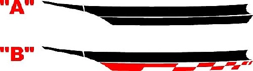 Front Fender Accent Stripes for Dodge Dart