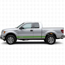Custom Outline Stripes Rocker Panel Vinyl Decals Kit for Musclecar truck 2009-20_3