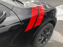2011 & Up Dodge Durango Hood to Fender Sticker Decal Kit 2