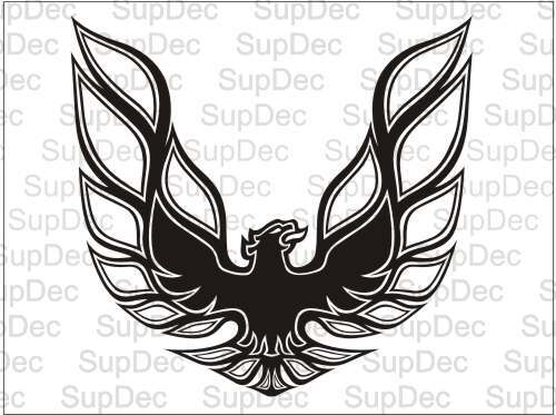 Firebird Hood Vinyl Decal for Pontiac Firebird Trans Am