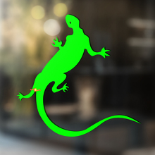 Gecko Lizard Vinyl Art Wall  Window Bathroom Sticker Decal #1_2