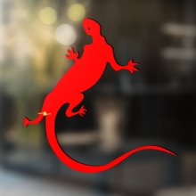 Gecko Lizard Vinyl Art Wall  Window Bathroom Sticker Decal #1_4