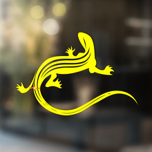 Striped Lizard Universal Vinyl Decal Sticker_3