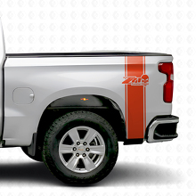 Z71 Off Road Punisher Bed Stripe Decals for Chevy GMC Pickup Truck_4