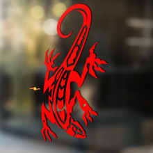 Lizard in Tribal Style Universal Vinyl Decal Sticker_4