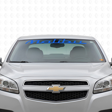 Malibu Windshield Banner Vinyl Decal for Chevrolet Malibu _3