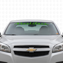 Malibu Windshield Banner Vinyl Decal for Chevrolet Malibu _5
