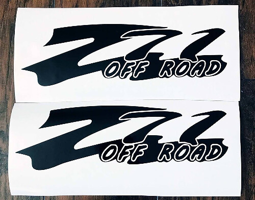 Z71 Off Road Universal Vinyl Decal Sticker for GMC Sierra