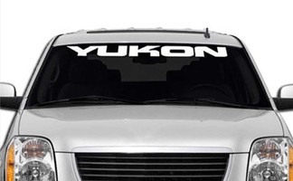 1950-2017 GMC Yukon Denali Vinyl Windshield Body Decal Sticker New Custom 1PC 10 Colors