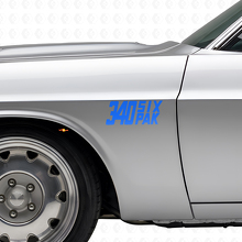 340 Six Pak Side Vinyl Decal Kit for Dodge Viper Charger Ram Challenger_2