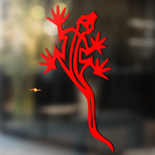 Gecko Lizard Vinyl Art Wall  Window Bathroom Sticker Decal #12_4