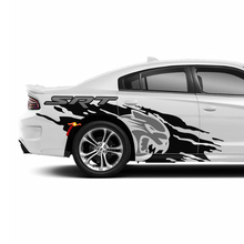SRT Hellcat Side Rear Quater panel Splash Decals Stickers for Dodge Charger Graphics 2